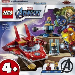 76170 LEGO® Iron Man vastaan Thanos hinta ja tiedot | LEGOT ja rakennuslelut | hobbyhall.fi