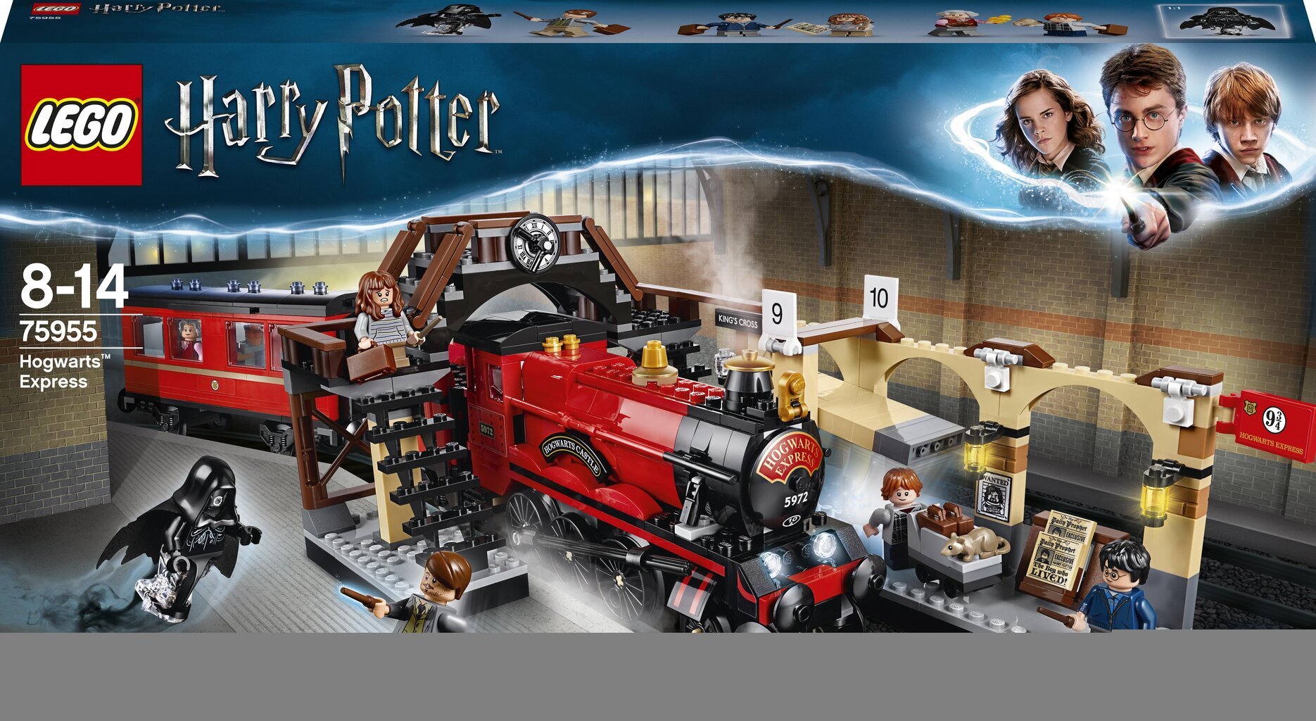 75955 LEGO® Harry Potter Tylypahkan pikajuna hinta ja tiedot | LEGOT ja rakennuslelut | hobbyhall.fi