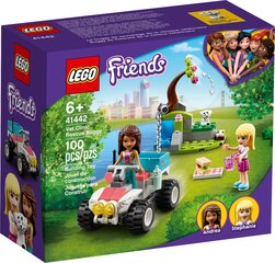 Lego Friends 41442 Eläinsairaalan pelastusauto hinta ja tiedot | LEGOT ja rakennuslelut | hobbyhall.fi