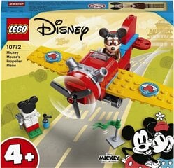 10772 LEGO® Disney Mikki Hiiri lentokone hinta ja tiedot | LEGOT ja rakennuslelut | hobbyhall.fi