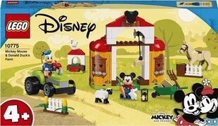 10775 LEGO® Mickey & Friends Mikki Hiiri ja Aku Ankka Farmi hinta ja tiedot | LEGOT ja rakennuslelut | hobbyhall.fi