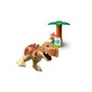 10939 LEGO® DUPLO T. rexin ja Triceratops-dinosauruksen pako hinta ja tiedot | LEGOT ja rakennuslelut | hobbyhall.fi