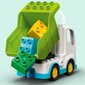 10945 LEGO® DUPLO Roska-auto ja kierrätyspiste hinta ja tiedot | LEGOT ja rakennuslelut | hobbyhall.fi