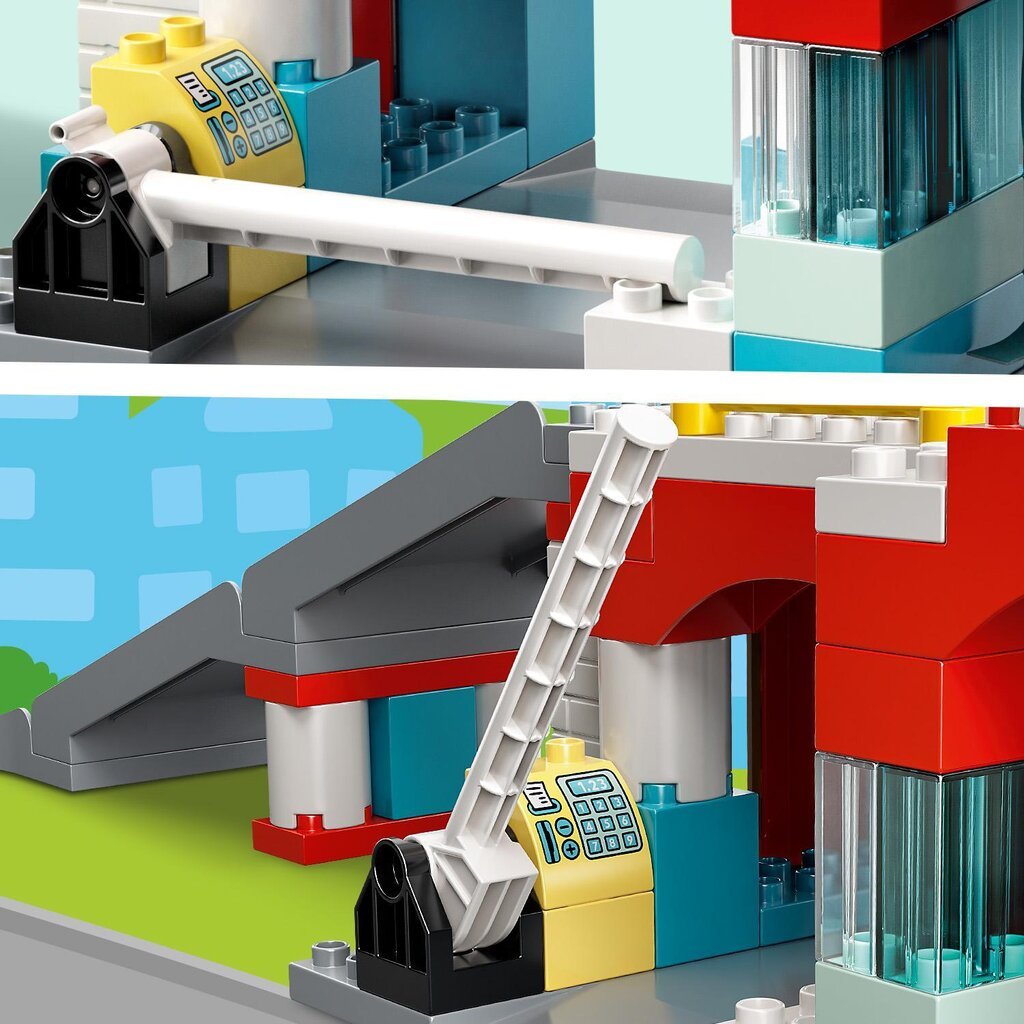 10948 LEGO® DUPLO Pysäköinti ja autopesu hinta ja tiedot | LEGOT ja rakennuslelut | hobbyhall.fi