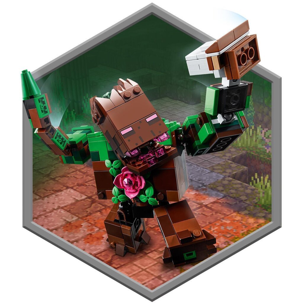 21176 LEGO® Minecraft Jungle Anomalia hinta ja tiedot | LEGOT ja rakennuslelut | hobbyhall.fi