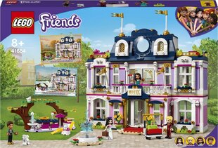 41684 LEGO® Friends Heartlake Cityn Grand Hotel hinta ja tiedot | LEGOT ja rakennuslelut | hobbyhall.fi