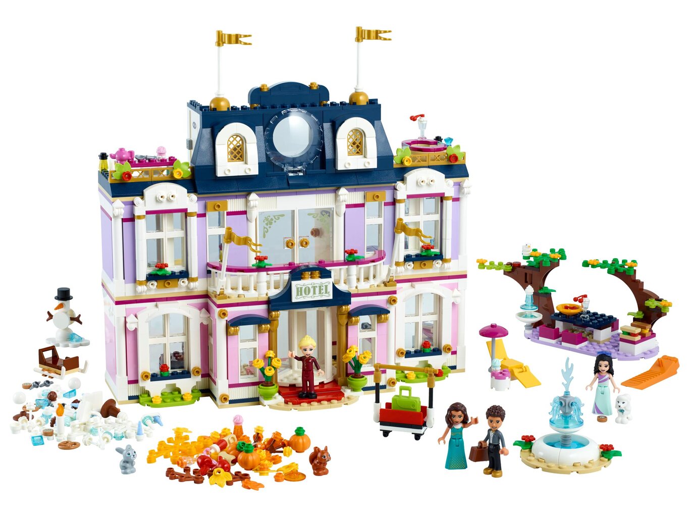 41684 LEGO® Friends Heartlake Cityn Grand Hotel hinta ja tiedot | LEGOT ja rakennuslelut | hobbyhall.fi