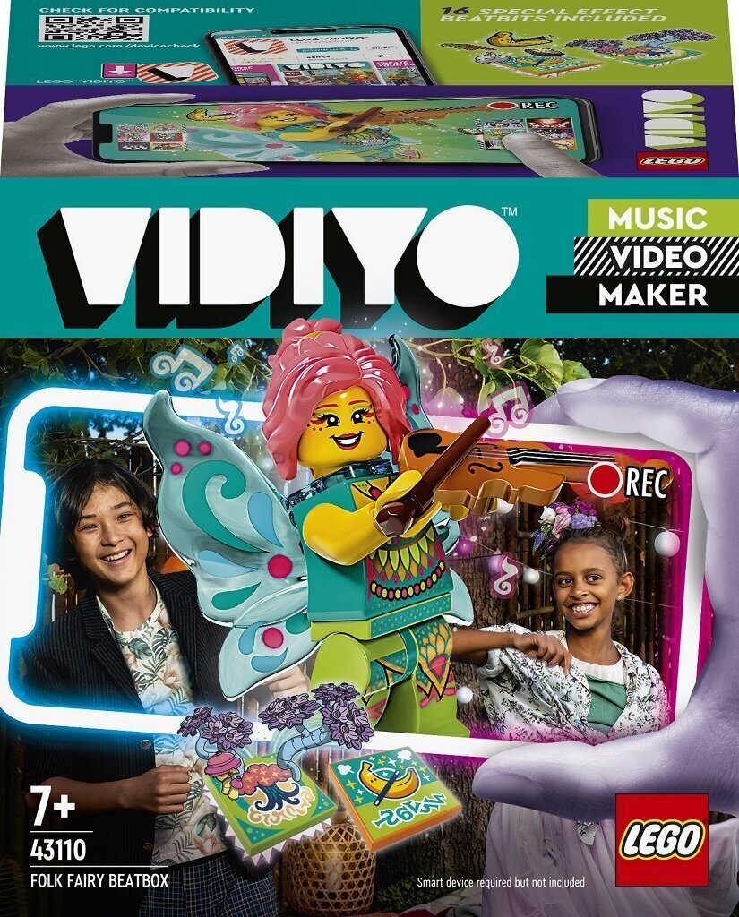 43110 LEGO® VIDIYO Folk Fairy BeatBox hinta ja tiedot | LEGOT ja rakennuslelut | hobbyhall.fi