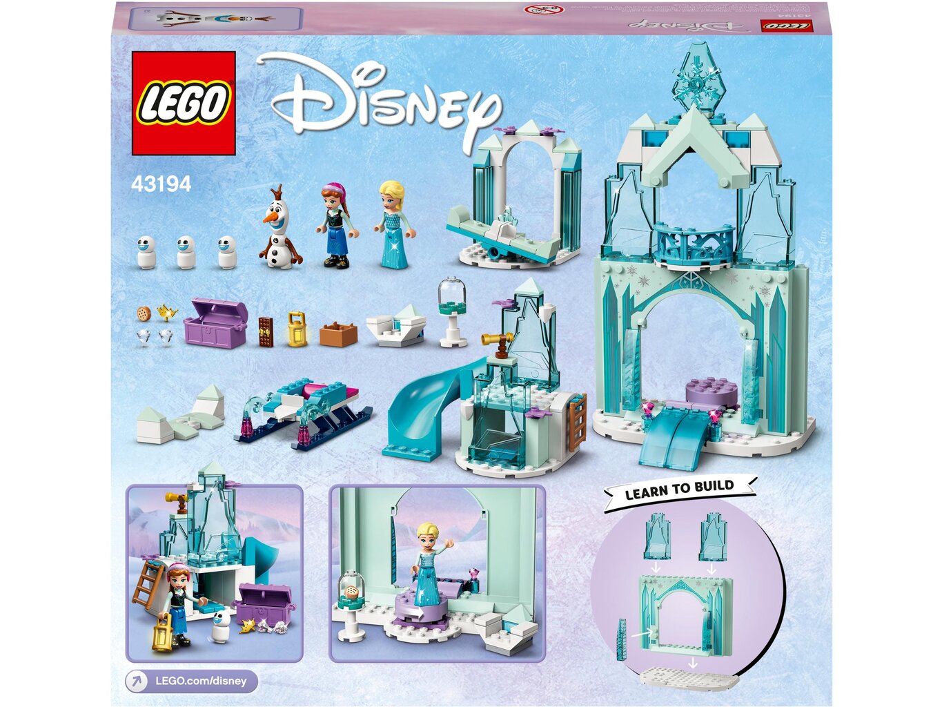 43194 LEGO® | Disneyn prinsessa Anna ja Elsa Frozen Wonderland hinta ja tiedot | LEGOT ja rakennuslelut | hobbyhall.fi