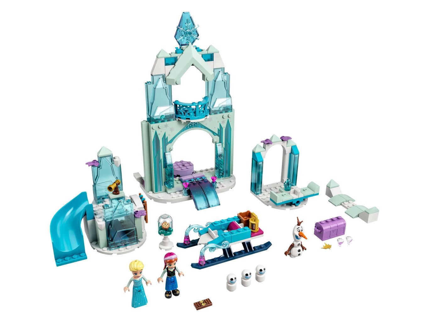 43194 LEGO® | Disneyn prinsessa Anna ja Elsa Frozen Wonderland hinta ja tiedot | LEGOT ja rakennuslelut | hobbyhall.fi