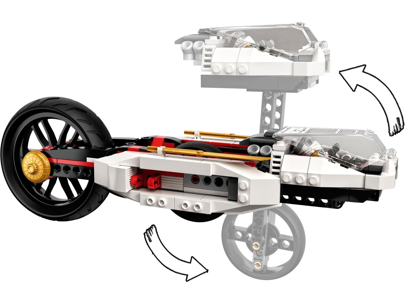 71739 LEGO® Yliäänirynnäkköalus hinta ja tiedot | LEGOT ja rakennuslelut | hobbyhall.fi