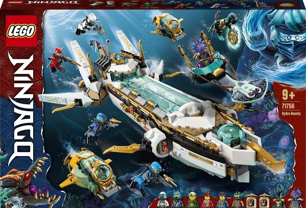 71756 LEGO® NINJAGO Hydro Bounty hinta ja tiedot | LEGOT ja rakennuslelut | hobbyhall.fi