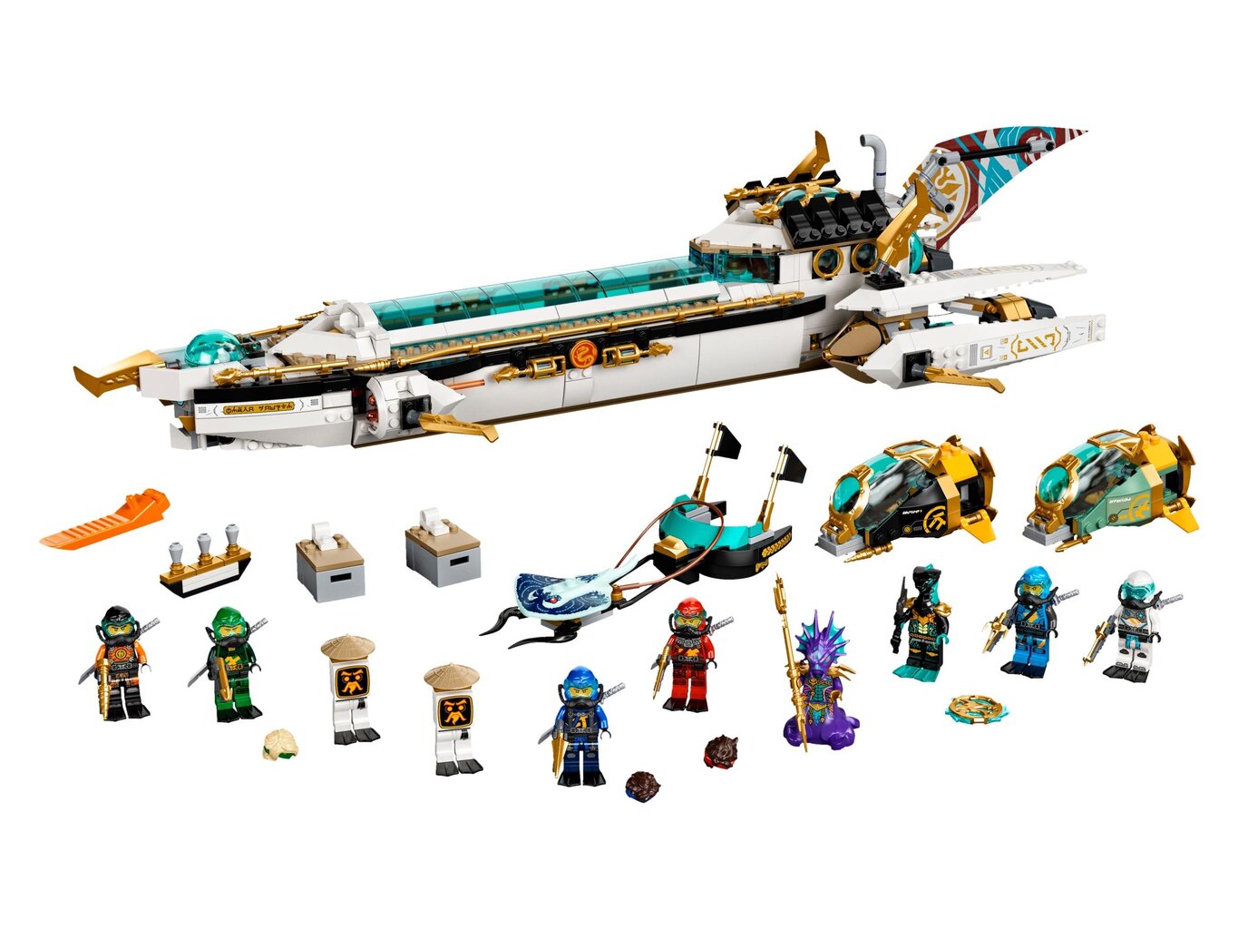 71756 LEGO® NINJAGO Hydro Bounty hinta ja tiedot | LEGOT ja rakennuslelut | hobbyhall.fi