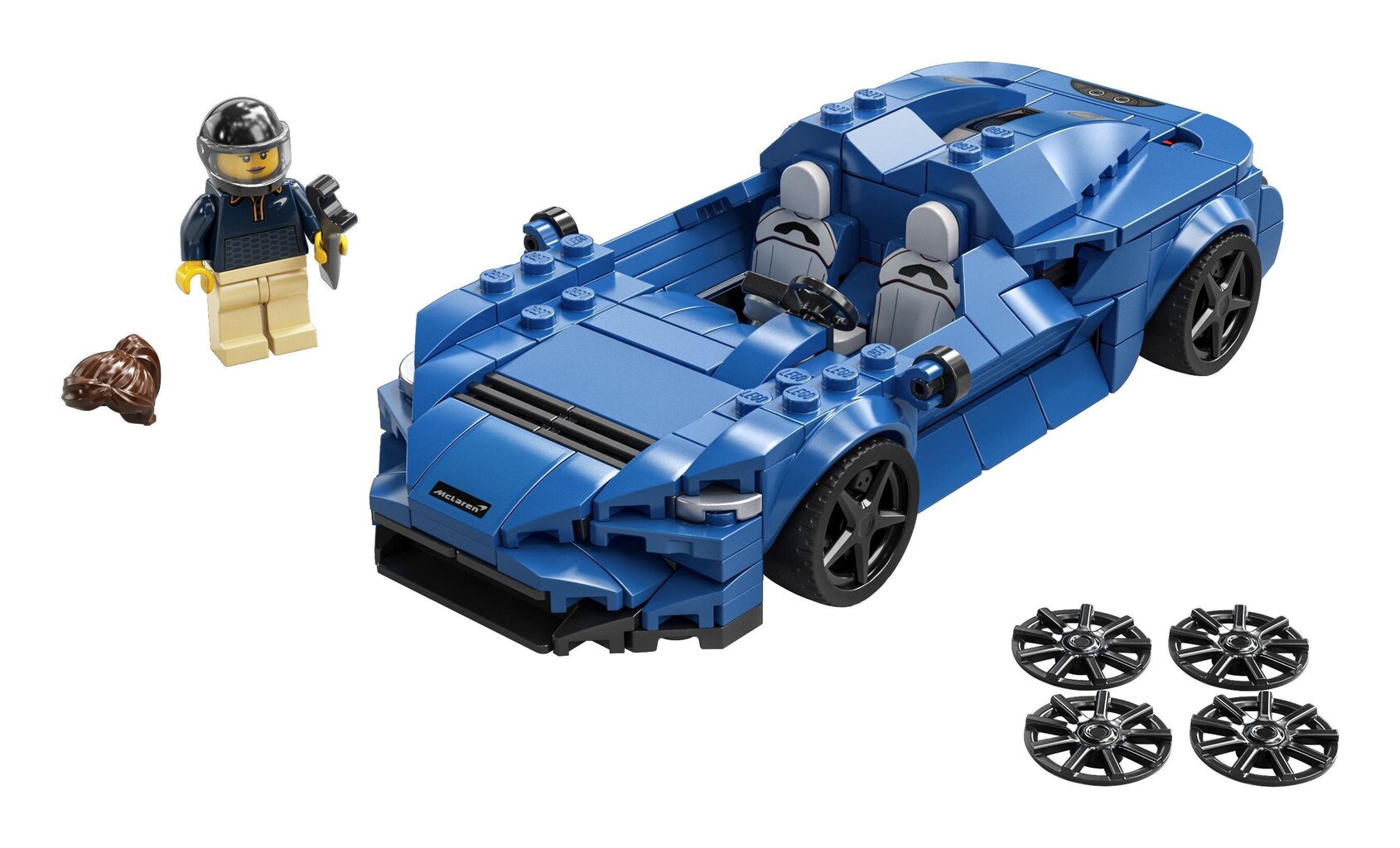 76902 LEGO® Speed Champions McLaren Elva hinta ja tiedot | LEGOT ja rakennuslelut | hobbyhall.fi