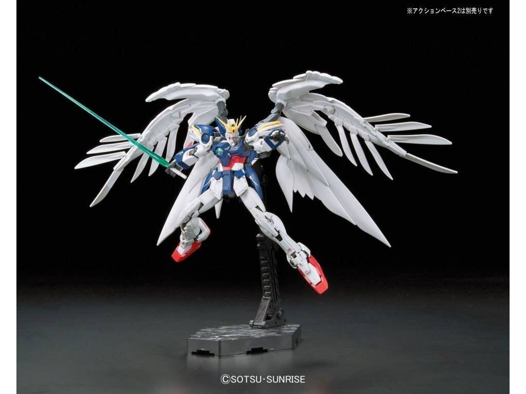 Bandai – RG XXXG-00W0 Wing Gundam Zero EW, 1/144, 61602 hinta ja tiedot | LEGOT ja rakennuslelut | hobbyhall.fi