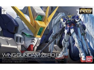 Bandai – RG XXXG-00W0 Wing Gundam Zero EW, 1/144, 61602 hinta ja tiedot | LEGOT ja rakennuslelut | hobbyhall.fi