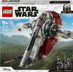 75312 LEGO® Star Wars Avaruusalus Boby Fett hinta ja tiedot | LEGOT ja rakennuslelut | hobbyhall.fi