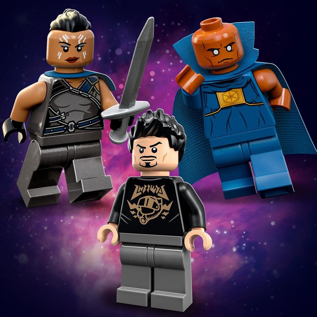76194 LEGO® Super Heroes Tony Starko Sakaaran Iron Man hinta ja tiedot | LEGOT ja rakennuslelut | hobbyhall.fi