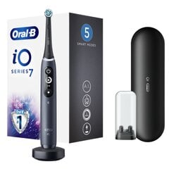 Oral-B iO Series 7 iOM7.1B2.2BD -sähköhammasharja, black onyx hinta ja tiedot | Sähköhammasharjat | hobbyhall.fi