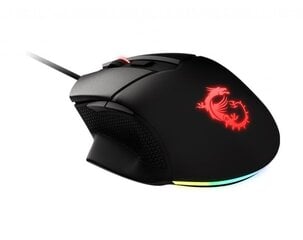 MSI Clutch GM20, musta hinta ja tiedot | Hiiret | hobbyhall.fi