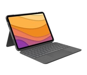 LOGITECH Combo Touch iPad Airille (4. sukupolvi) - HARMAA - US INT'L hinta ja tiedot | Näppäimistöt | hobbyhall.fi