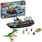 76942 LEGO® Jurassic World Escape of a Barion Unit by Boat hinta ja tiedot | LEGOT ja rakennuslelut | hobbyhall.fi