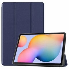 Kotelo Smart Leather Samsung X610/X616 Tab S9 FE Plus tummansininen hinta ja tiedot | Tablettien lisätarvikkeet | hobbyhall.fi