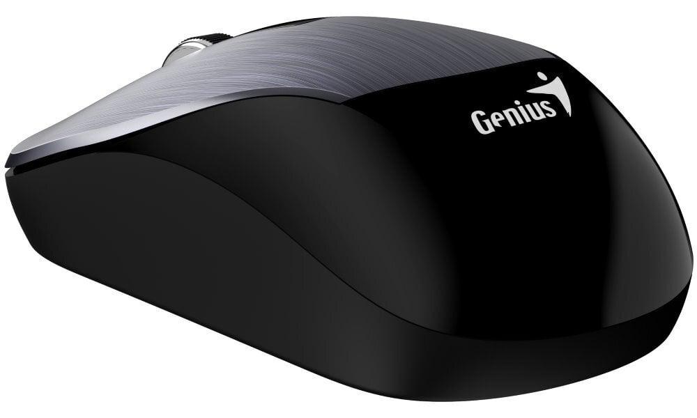 MOUSE Genius, "ECO-8015", PC tai NB langaton, 2,4 GHz, optinen, 1600 dpi, butoaani/vieritys 3/1, negru, "31030011412" (timbru verde 0,18 lei) hinta ja tiedot | Hiiret | hobbyhall.fi