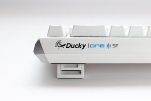 Mekaaninen näppäimistö Ducky One 3 Pure White SF 65%, Hotswap Cherry MX Blue, RGB, PBT-näppäimet hinta ja tiedot | Näppäimistöt | hobbyhall.fi