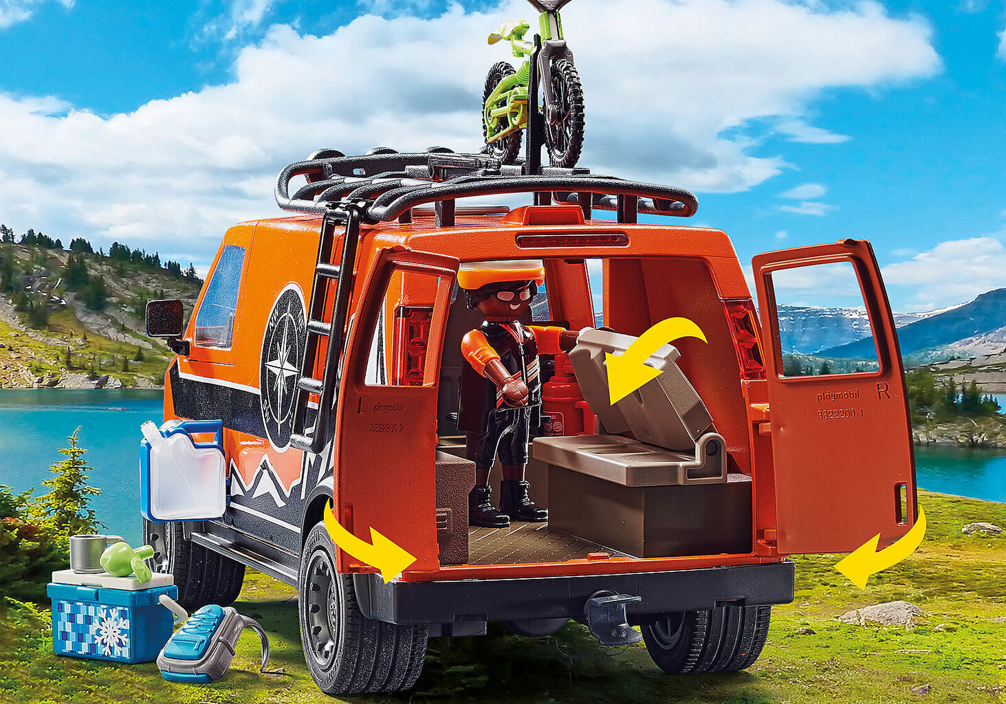 70660 PLAYMOBIL® Off-Road Action Seikkailu auto hinta ja tiedot | LEGOT ja rakennuslelut | hobbyhall.fi