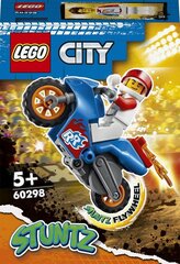 60298 LEGO® City Raketti Moottoripyörä Stunt hinta ja tiedot | LEGOT ja rakennuslelut | hobbyhall.fi