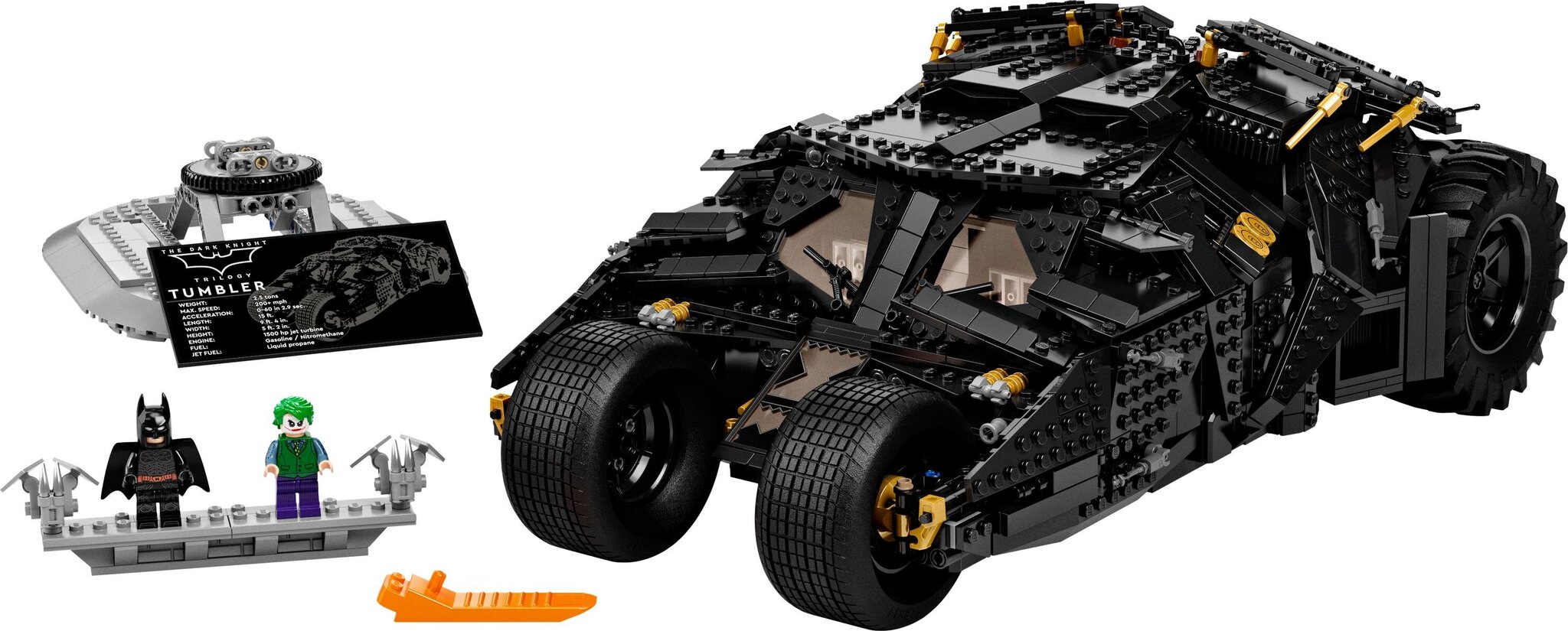 76240 LEGO® Super Heroes Batmobile Tumbler hinta ja tiedot | LEGOT ja rakennuslelut | hobbyhall.fi