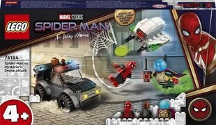 76184 LEGO® Spider-Man ja Mysterion dronekopterihyökkäys hinta ja tiedot | LEGOT ja rakennuslelut | hobbyhall.fi