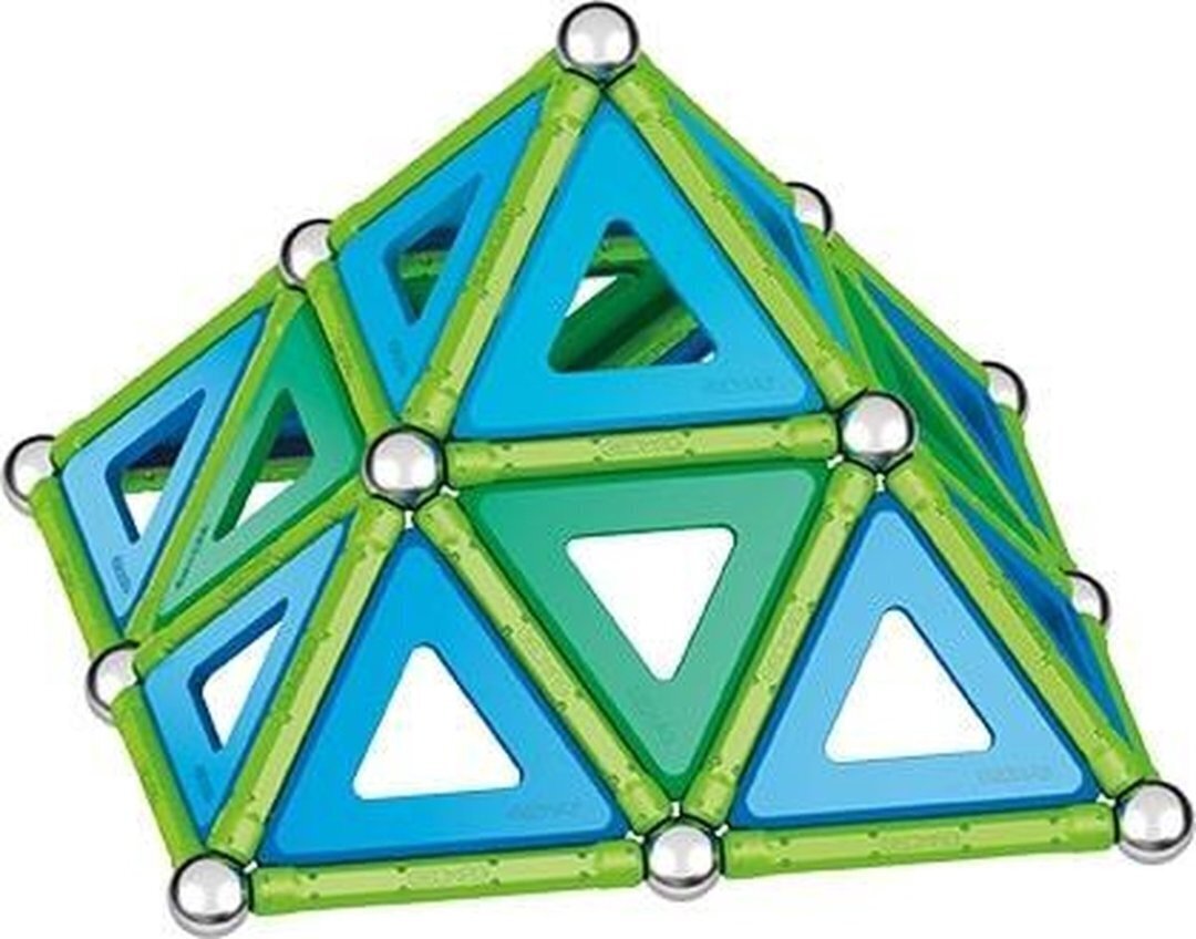 Geomag Classic Panels Green Line 114 -magneettirakennussarja hinta ja tiedot | LEGOT ja rakennuslelut | hobbyhall.fi