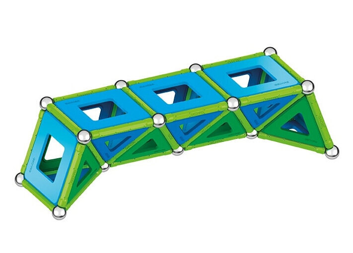 Geomag Classic Panels Green Line 114 -magneettirakennussarja hinta ja tiedot | LEGOT ja rakennuslelut | hobbyhall.fi