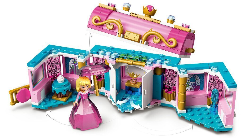 43203 Auroran, Meridan ja Tianan LEGO® Disney Princess Enchanted Works hinta ja tiedot | LEGOT ja rakennuslelut | hobbyhall.fi