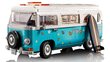 10279 LEGO® Icons Volkswagen T2 -vaunuauto hinta ja tiedot | LEGOT ja rakennuslelut | hobbyhall.fi