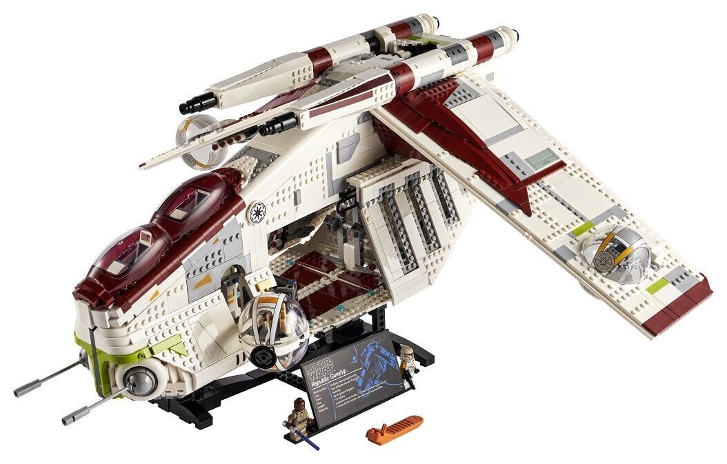 75309 LEGO® Star Wars Tasavallan taisteluavaruusalus hinta ja tiedot | LEGOT ja rakennuslelut | hobbyhall.fi