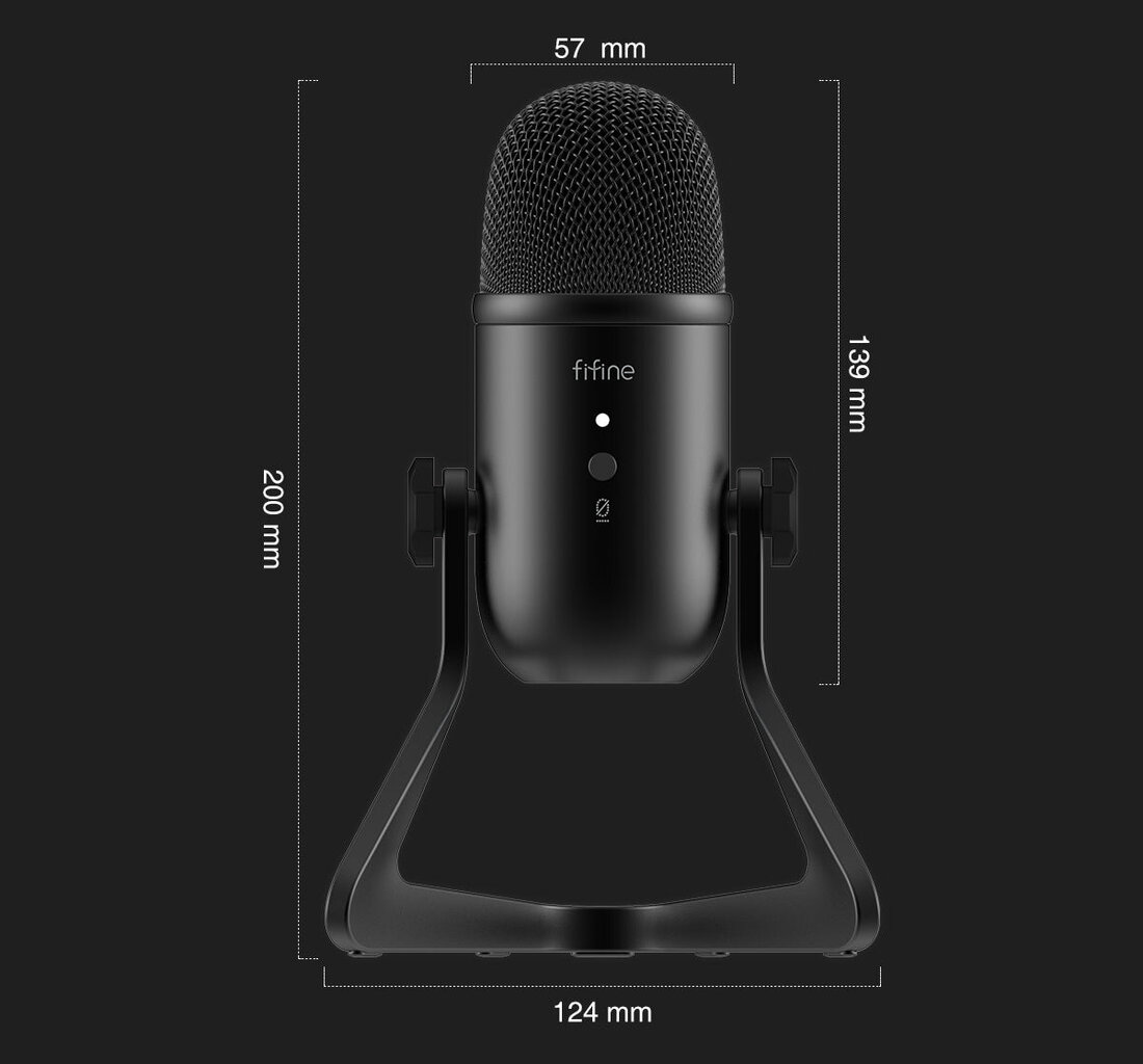 Fifine x DELE K678 USB studiomikrofoni hinta ja tiedot | Mikrofonit | hobbyhall.fi