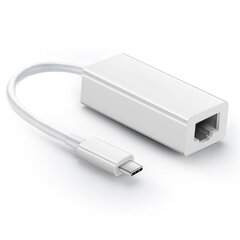 Sovitin UGREEN 40381 US236 Type-C Sisään 100mbps för MacBook hinta ja tiedot | Adapterit | hobbyhall.fi