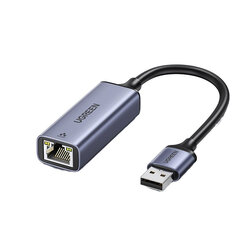 Sovitin UGREEN 50922 CM209 USB3.0 to RJ45 1000mbps hinta ja tiedot | Adapterit | hobbyhall.fi