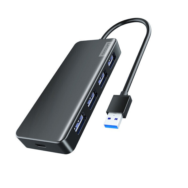 Sovitin Lenovo LX1811 5in1 USB Sisään 4USB3.0 Micro-USB hinta ja tiedot | Adapterit | hobbyhall.fi