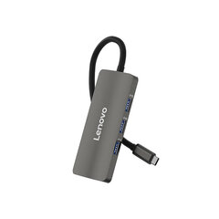 Sovitin Lenovo D620 6in1 Type-C Sisään 3USB3.0 HDMI Type-C RJ45 för HUAWEI Mate40/P50 Samsung S20 hinta ja tiedot | Adapterit | hobbyhall.fi