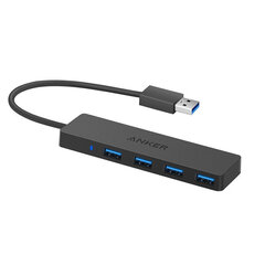 Sovitin ANKER A7516611 4in1 USB Sisään 4USB3.0 HUB 35g 20cm hinta ja tiedot | Adapterit | hobbyhall.fi