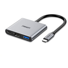 Sovitin PISEN PGM-HB07 3in1 Type-C Sisään HDMI USB3.0 PD100W för HUAWEI Mate40/P50 Samsung S20 hinta ja tiedot | Adapterit | hobbyhall.fi