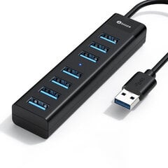 Sovitin BIAZE HUB28 7in1 USB Sisään 7USB3.0 ABS 0.3m hinta ja tiedot | Biaze Tietokoneet ja pelaaminen | hobbyhall.fi