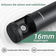 USB -mikrofoni, Sudotack Professional Podcast -mikrofoni 192KHz/24bit Studio Cardioid -lauhdutin mikrofoni -sarja äänikorttipuomin varren iskun asennuspopisuodatin Skypelle, radiolle, YouTubelle, podcastille ja paljon muuta hinta ja tiedot | Sudotack Tietokoneet ja pelaaminen | hobbyhall.fi