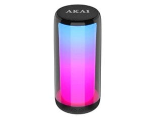 Kannettava Boxa Akai CS2 GLOW, 10w, negru, "CS2 GLOW" (väriväri 0,8 lei) hinta ja tiedot | Kaiuttimet | hobbyhall.fi