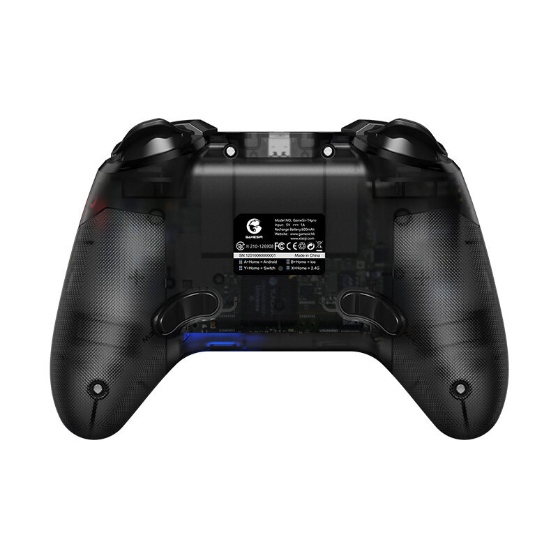 Langaton Peliohjain Gamesir T4pro Bluetooth 600mAh för PC Android Switch iOS13+ hinta ja tiedot | Ohjaimet ja lisätarvikkeet | hobbyhall.fi