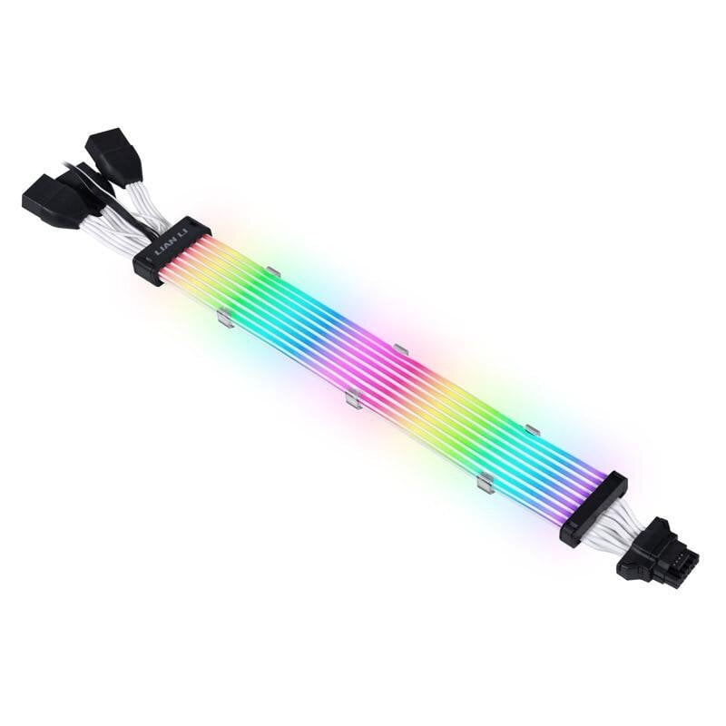 Jatkokaapeli Lian Li Strimer Plus V2 16-pin 12VHPWR - 3x8-pin RTX 40-Series, 108 LED hinta ja tiedot | Kannettavien tietokoneiden lisätarvikkeet | hobbyhall.fi